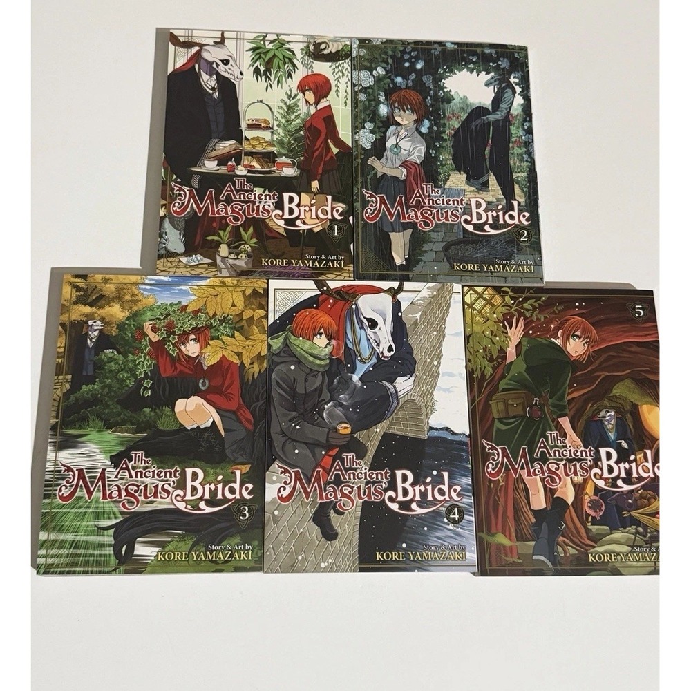 Ancient Magus Bride Manga Vol 1-5 English Kore Yamazaki Seven Seas Softcover